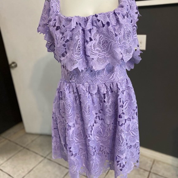 Lovers + Friends $228 Dream Vacay  Dress Size L - Picture 4 of 8